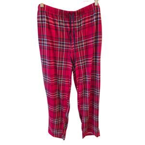 NWOT Member's Mark Men's Red Plaid Pajama Pants - Size Large